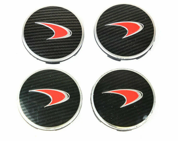 Genuine McLaren Wheel Caps - Carbon Fiber (Set of 4)