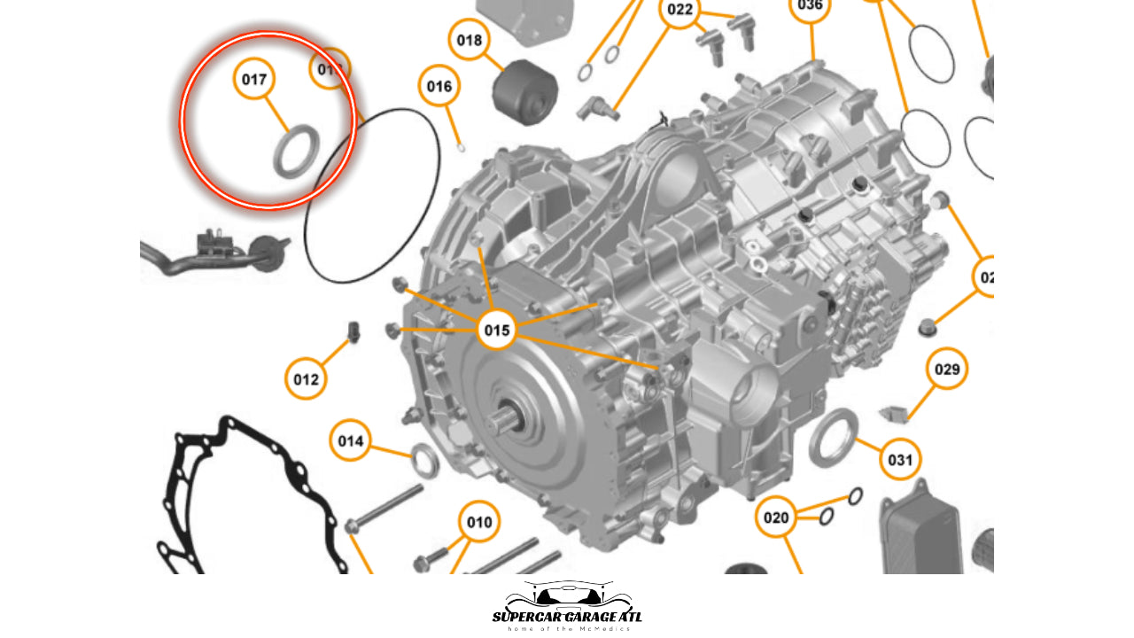DRIVESHAFT OUTPUT SEAL - RH 11G0164CP