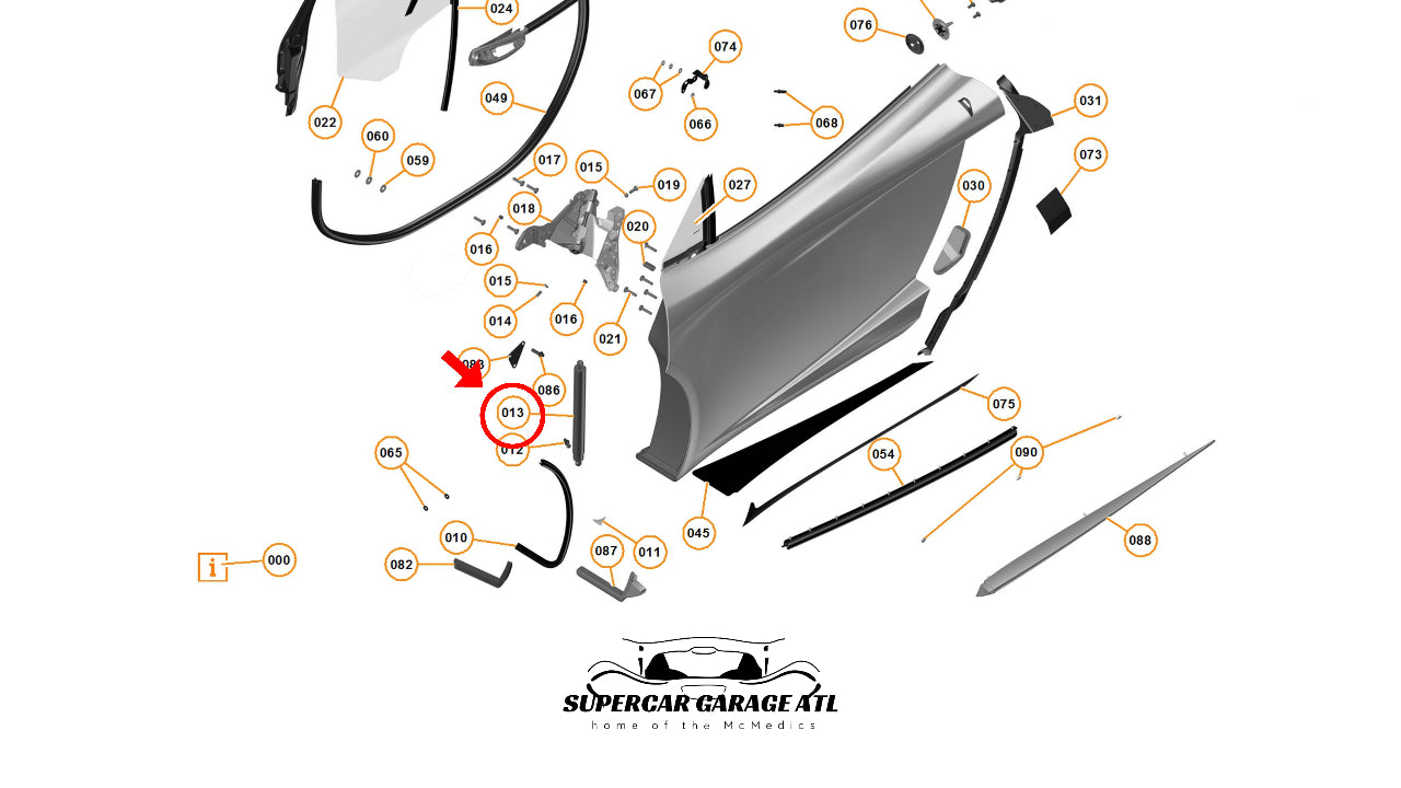 P11 - DOOR STRUT