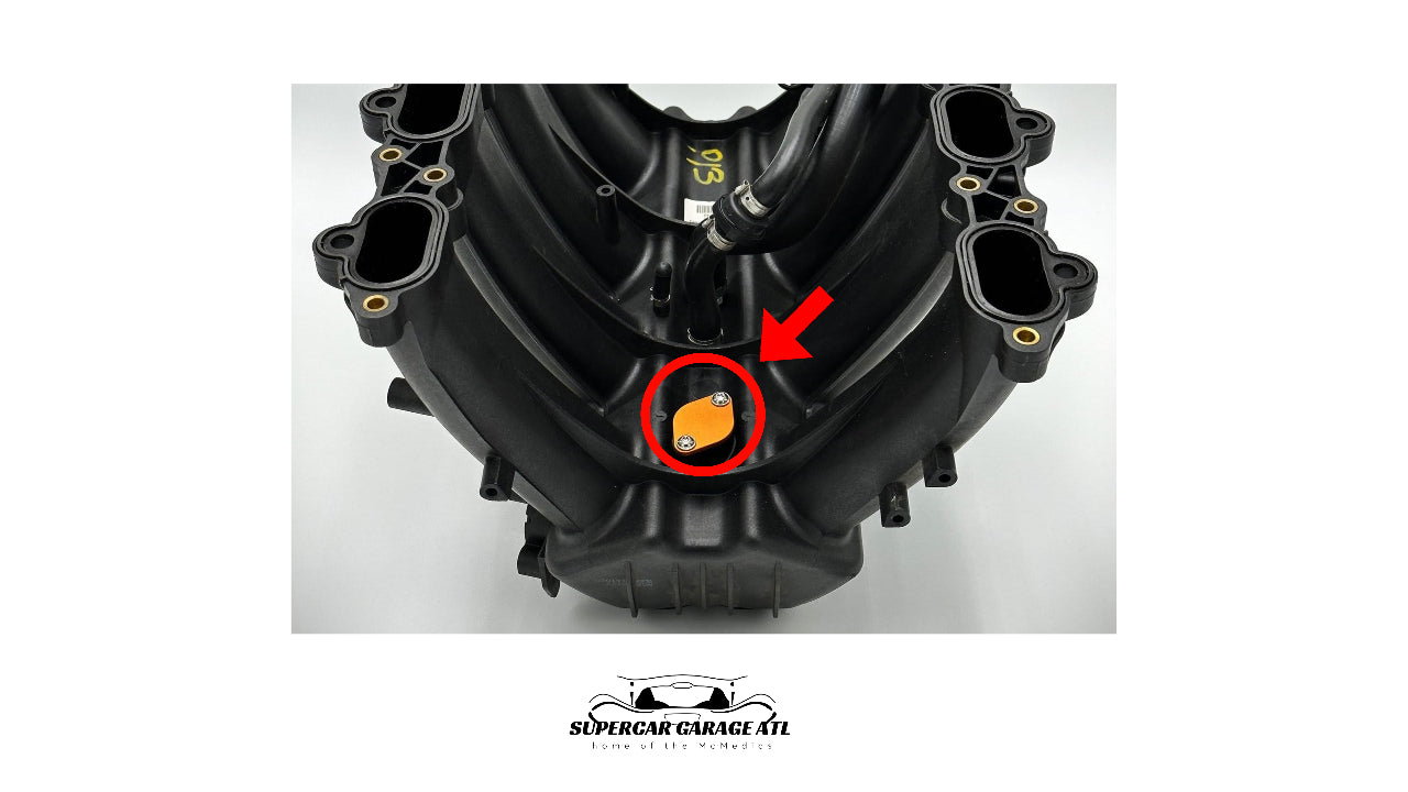 570S ISG BLOCK OFF KIT