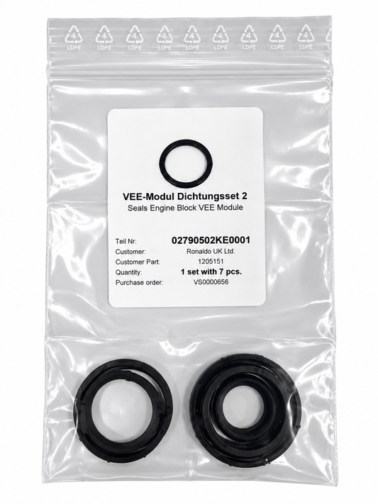VEE MODULE - BLOCK SEAL KIT