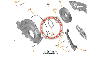 Front Main Crank Seal 11F2579CP