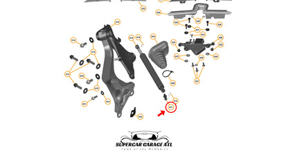 BALL STUD - DOOR STRUT