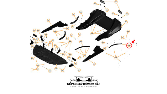 Guide Vane - Rear - LH
